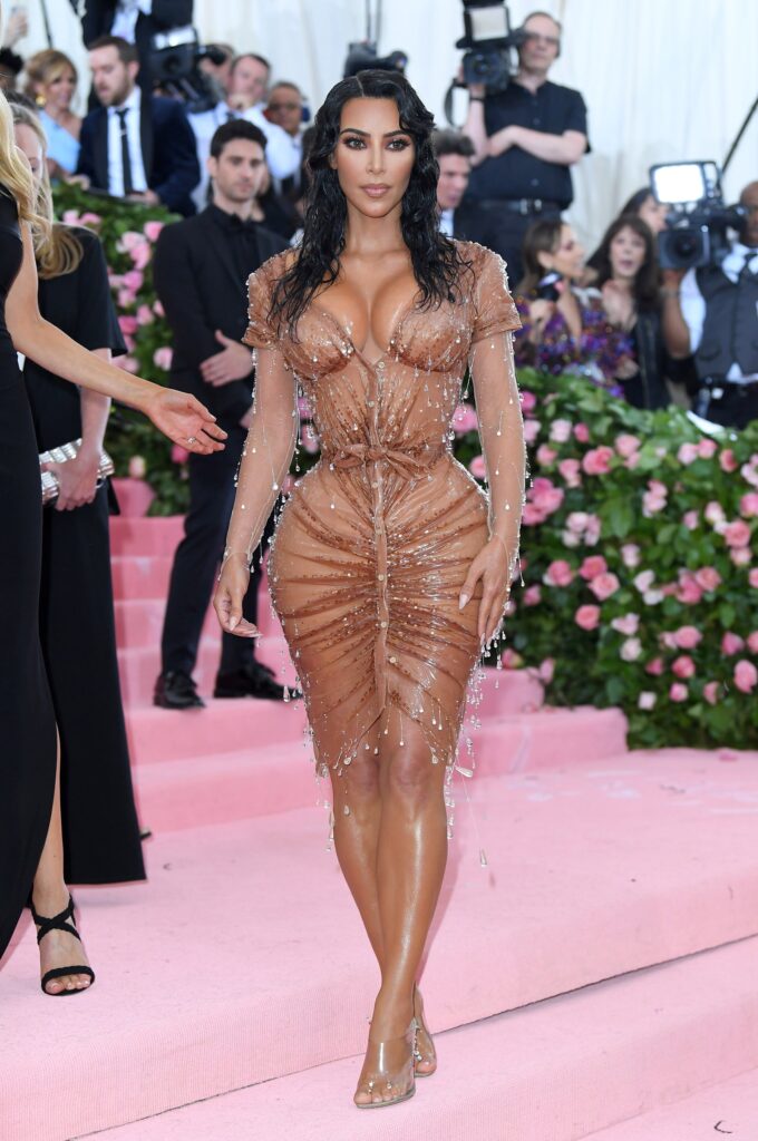 Kim Kardashian in Thierry Mugler