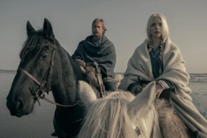 THE NORTHMAN Starring Alexander Skarsgaard As Amieth and Anya Taylor-Joy As Olga