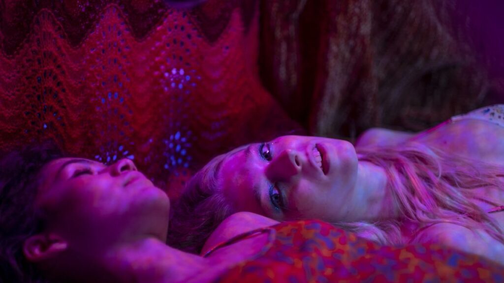 zendaya and Hunter Schafer in euphoria