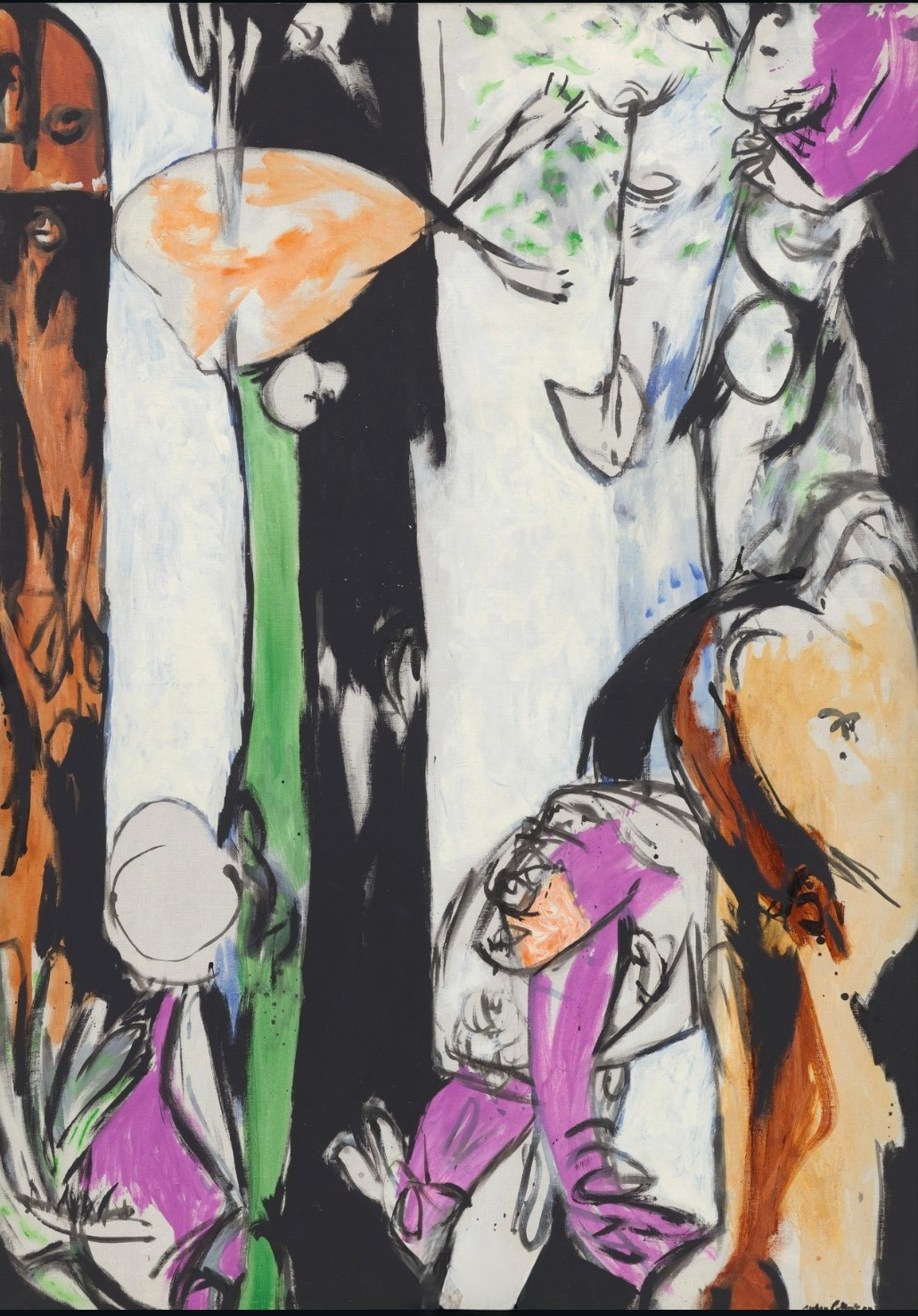 Jackson Pollock, Easter and the Totem, 1953. Photo_ Courtesy of The Metropolitan Museum of Art