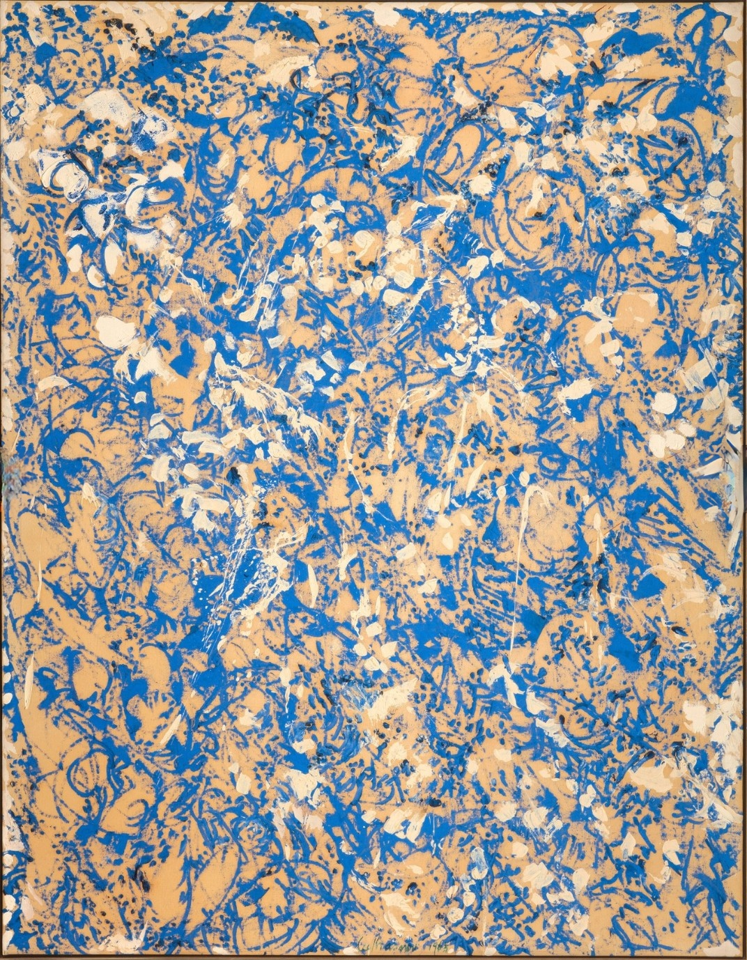 Lee Krasner, Through Blue, 1963, Photo_ Courtesy of The Metropolitan Museum of Art
