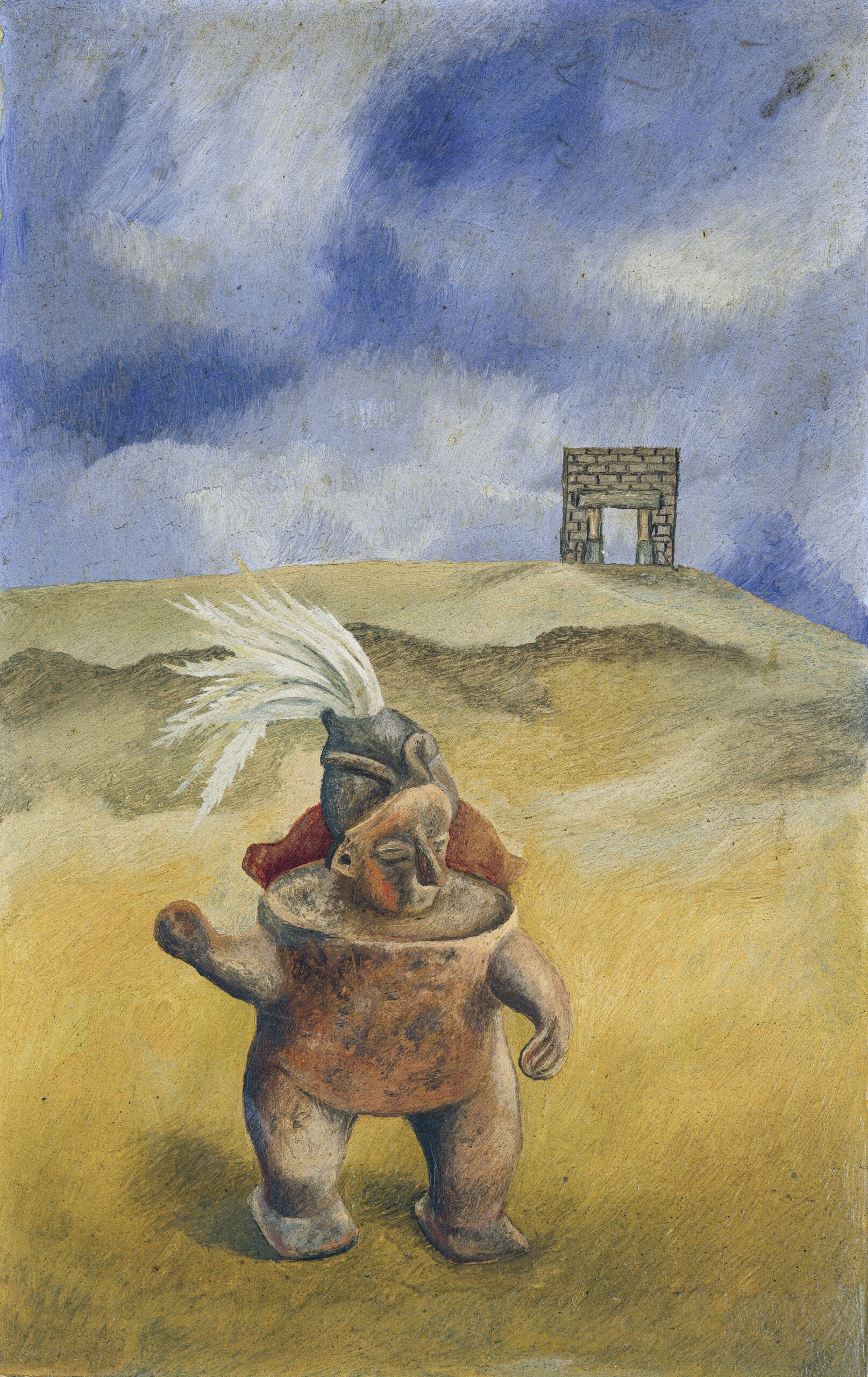 Frida Kahlo, Survivor 1938. Colección Pérez Simón