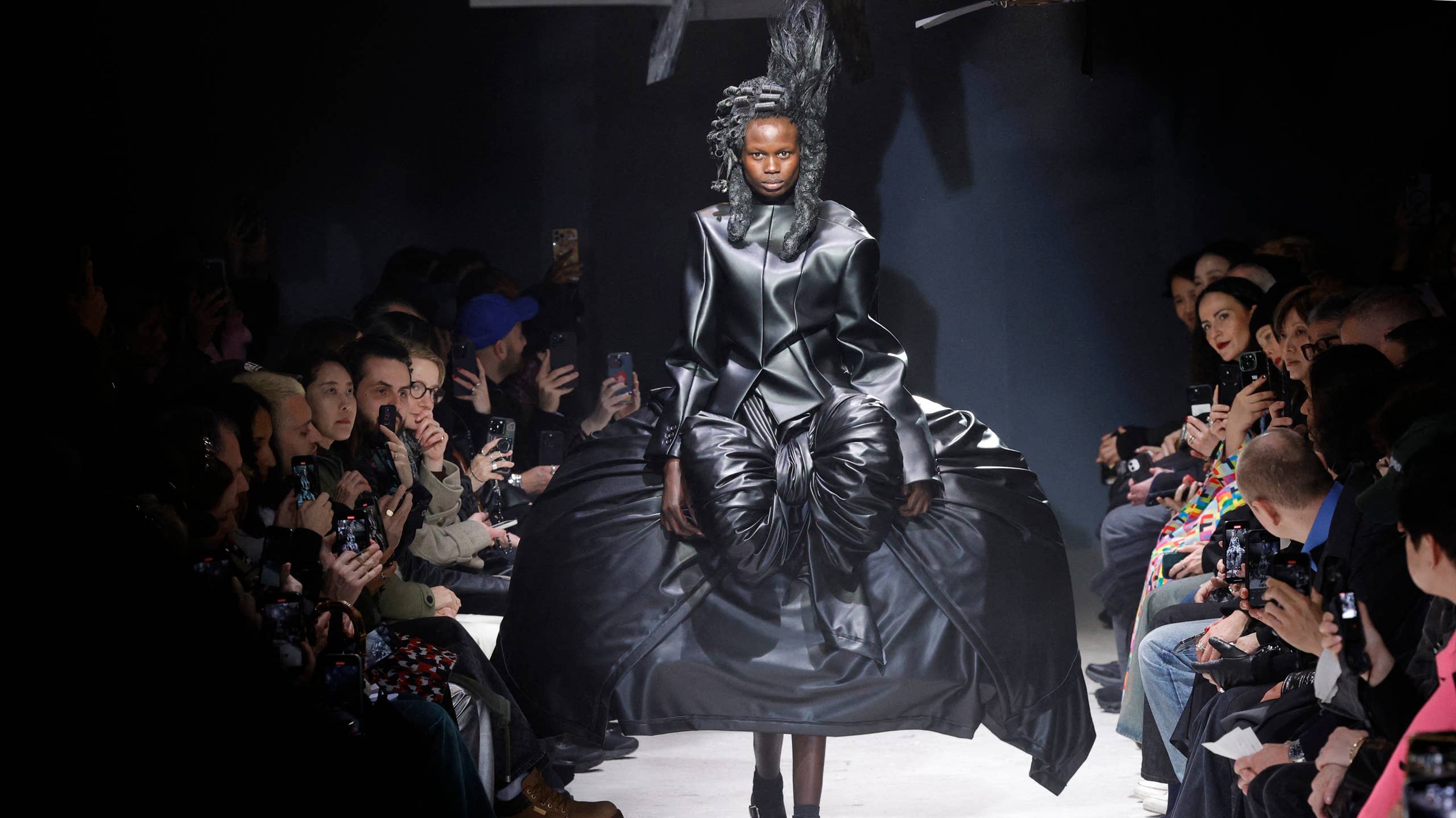 Rei Kawakubo for Commes des Garcons Fall 2024 Collection