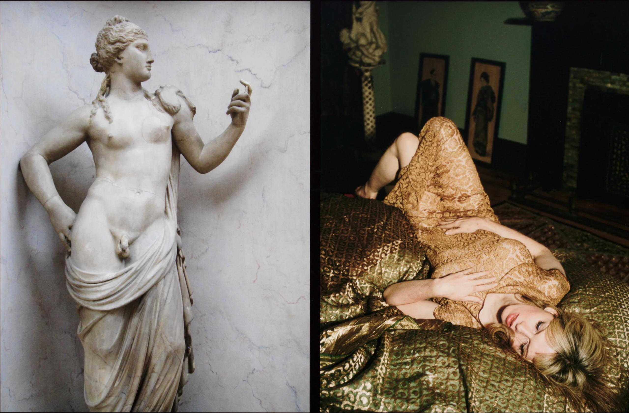 Nan Goldin, Joey with Hermaphrodite. Courtesy of the artist